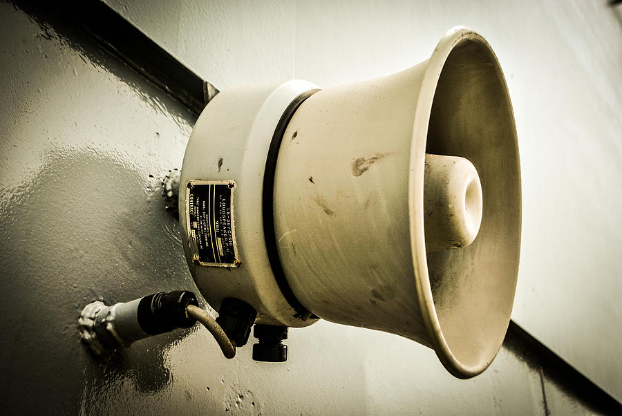 Megaphone Photograph by AR Harrington Photography - Fine Art America