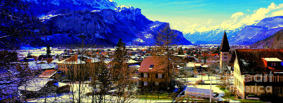 Meiringen Switzerland Alpine Village Photograph by Tom Jelen