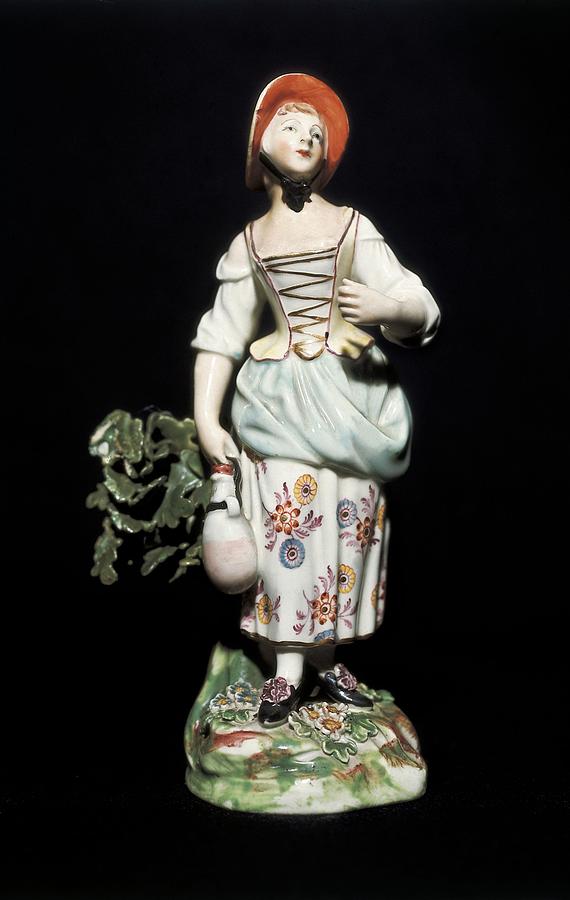Meissen Porcelain. Figure Of A Peasant Photograph by Everett - Fine Art ...