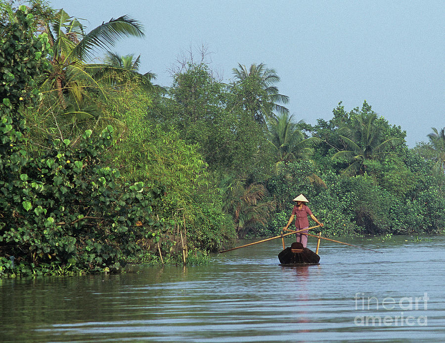 Mekong Delta Backwater 02 Photograph by Rick Piper Photography