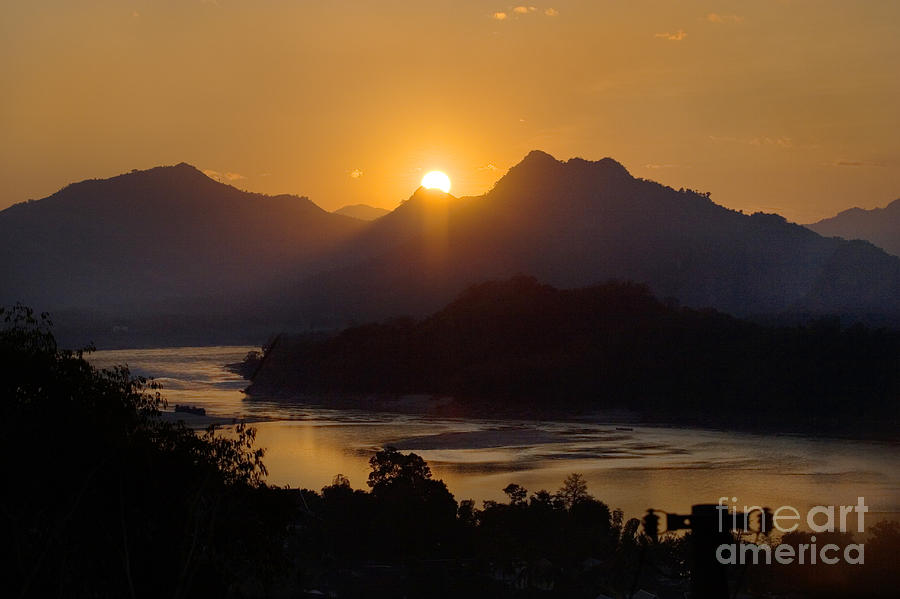 Mekong River Laos Photograph by Craig Lovell