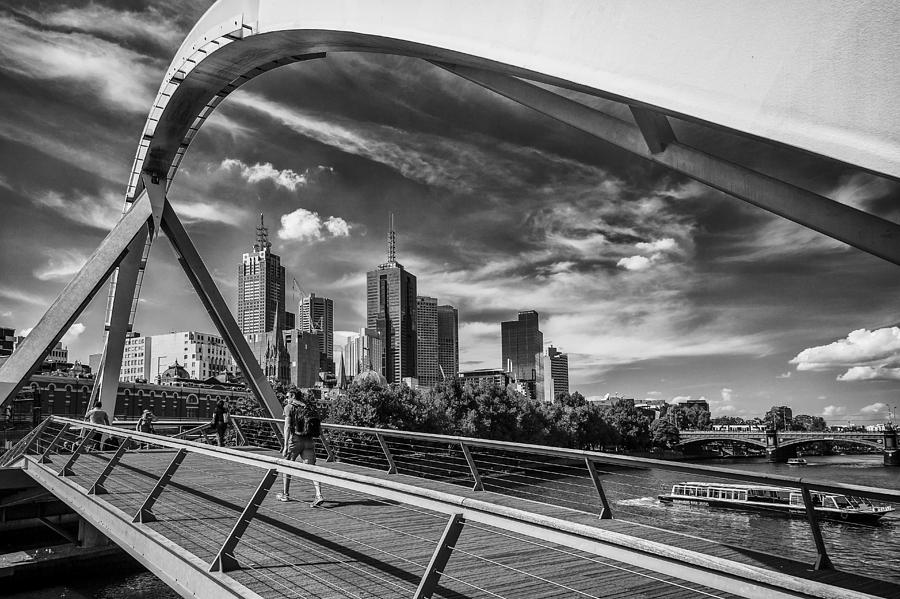 Melbourne Arch Bridge Photograph by Trevor Middleton - Pixels