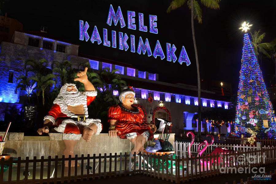Mele Kalikimaka Photograph by Aloha Art