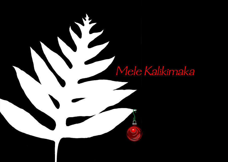 Mele Kalikimaka Digital Art by James Temple