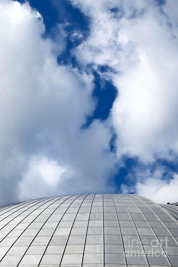 Pittsburgh Penguins Photograph - Mellon Arena on a Cloudy Day by Amy Cicconi
