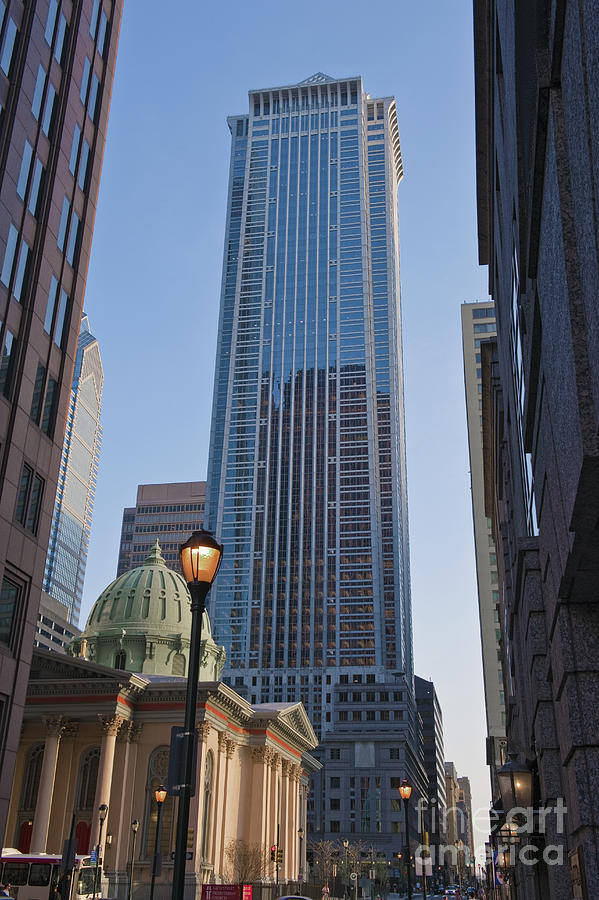 Downtown Skyscrapers  Photograph by David Zanzinger