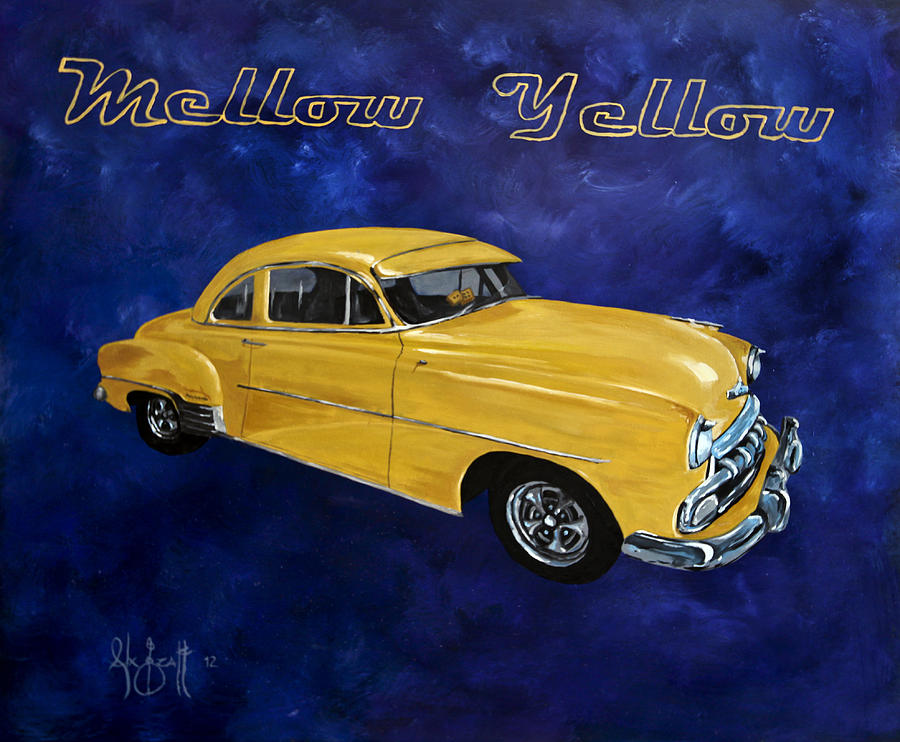 Mellow Yellow Painting by Alex Izatt