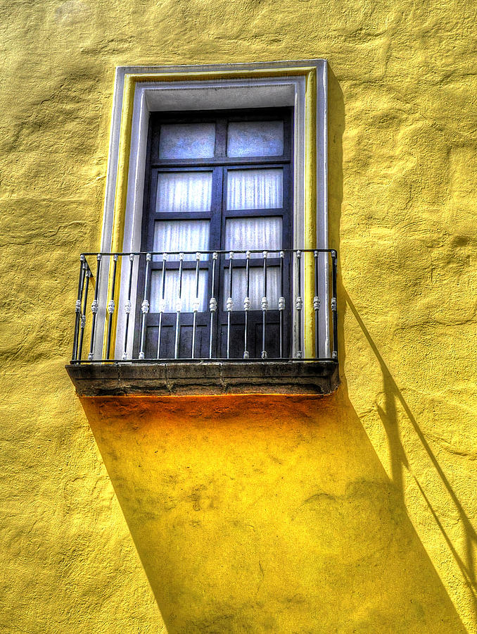 Mellow Yellow Window Photograph by Craig Burgwardt