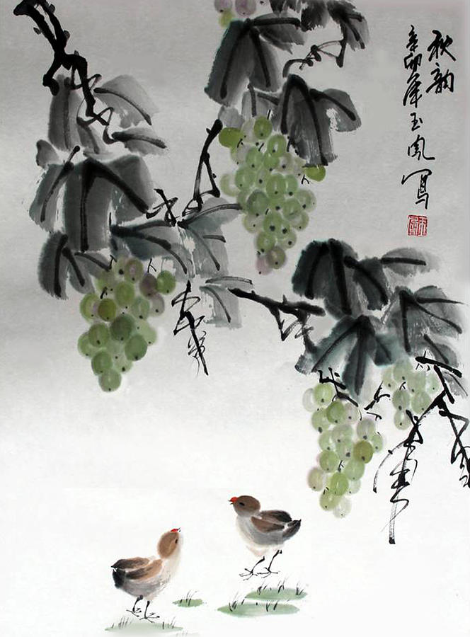 Melody of Life Painting by Yufeng Wang