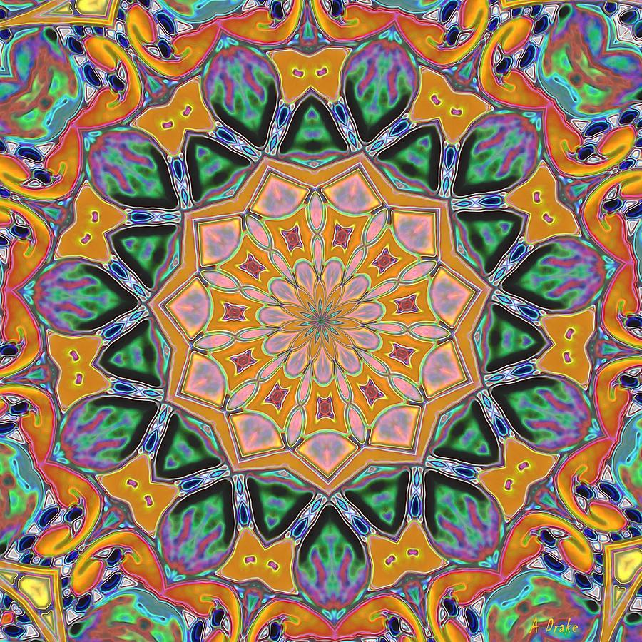 Melon Kaleidoscope Digital Art by Alec Drake