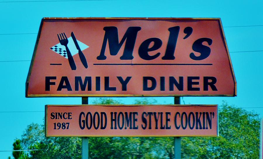 Mels Diner Photograph by Tamara Michael