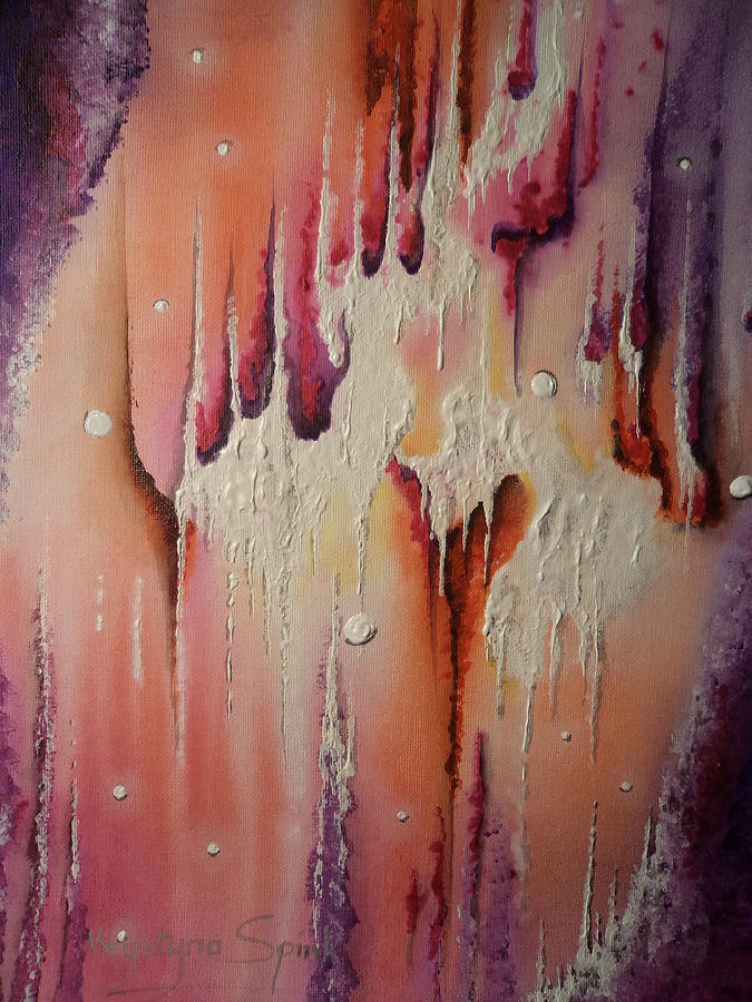 Melt Painting by Krystyna Spink
