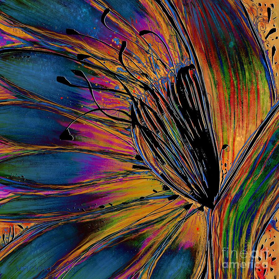 Melted Crayons Digital Art by Mary Eichert