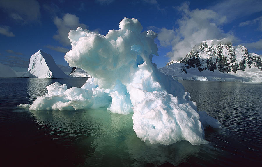 Melting Iceberg Lemaire Channel Photograph by Colin Monteath