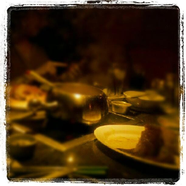 Restaraunt Photograph - #meltingpot#fondue#restaraunt. Chowing by Glenn Duda