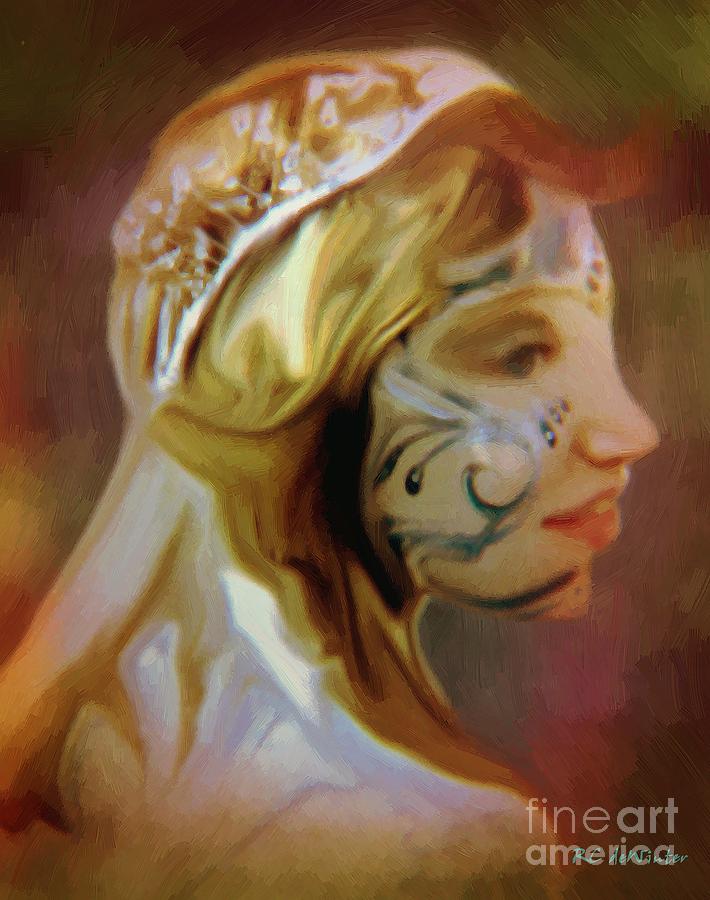 Fantasy Painting - Melusine of Avalon by RC DeWinter