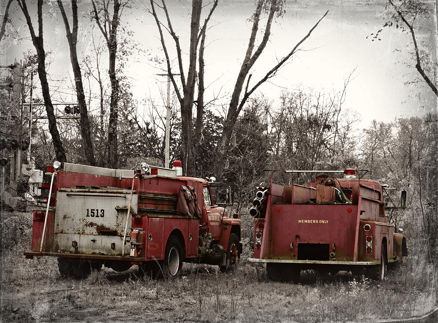 Truck Photograph - Members Only by Dark Whimsy