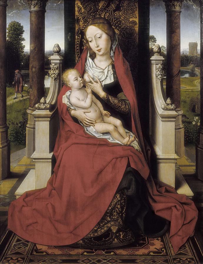 Memling, Hans 1433-1494. Motherhood Photograph by Everett - Fine Art ...