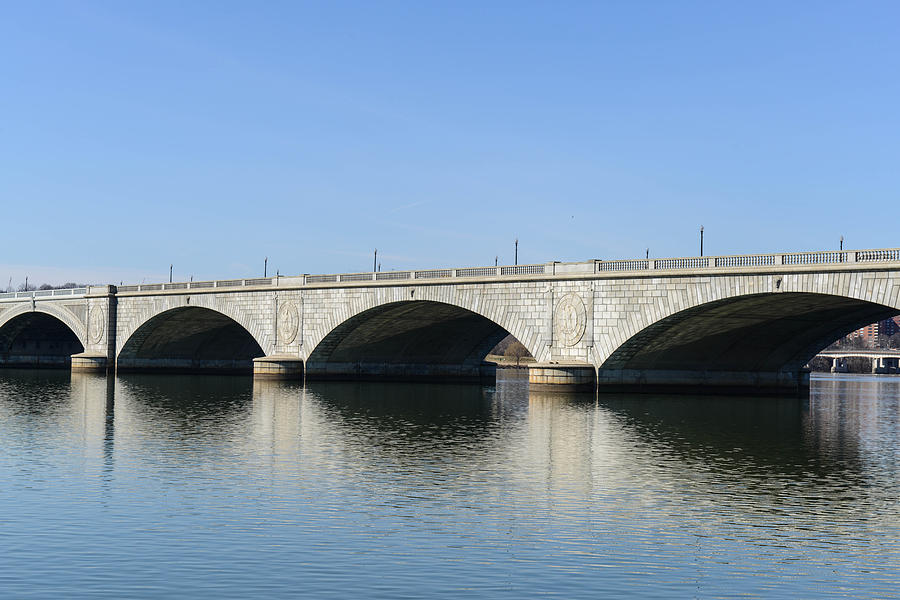 Memorial Bridge In Washington DC Photograph By Brandon Bourdages | Fine ...