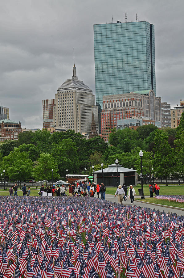 Memorial Day 2013 Boston Photograph by Mike Martin