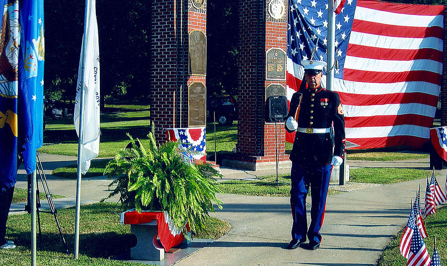 Memorial Day Honor Guard Photograph by Margaret Harmon
