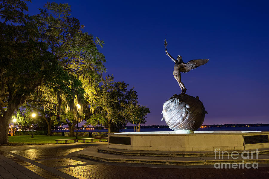 Jacksonville Photograph - Memorial Park Jacksonville Florida by Dawna Moore Photography
