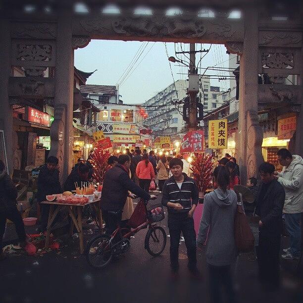 Busy Photograph - #memories #market #china #crowd #people by Lion Campbell