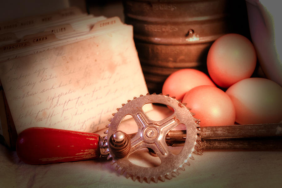 Egg Photograph - Memories Of Grandmas Kitchen by Heather Allen