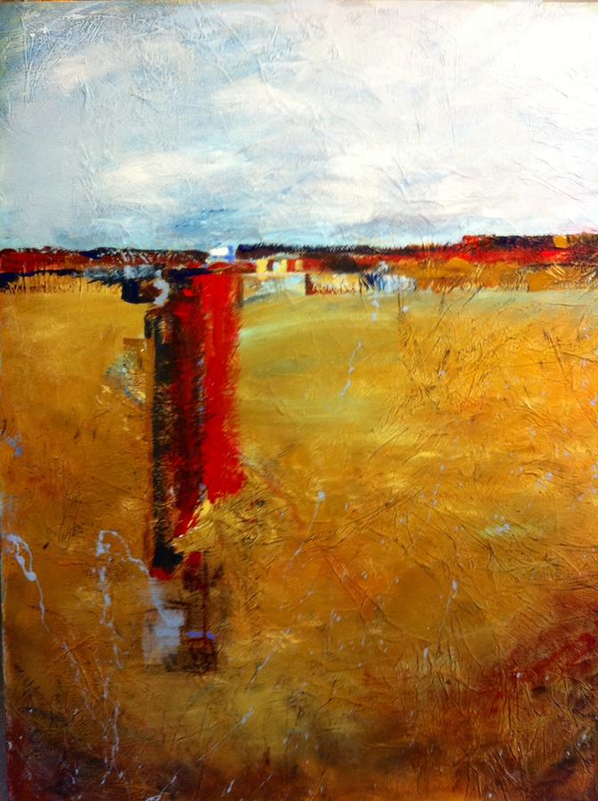 Abstract Painting - Memories of New Mexico by Tansill Stough