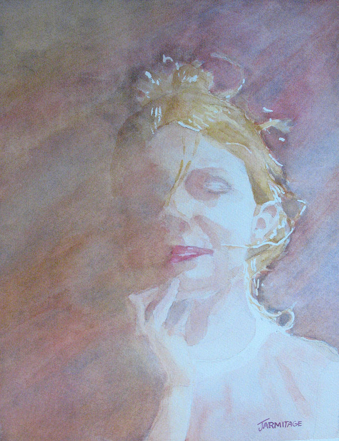 Portrait Painting - Memories of Romance by Jenny Armitage
