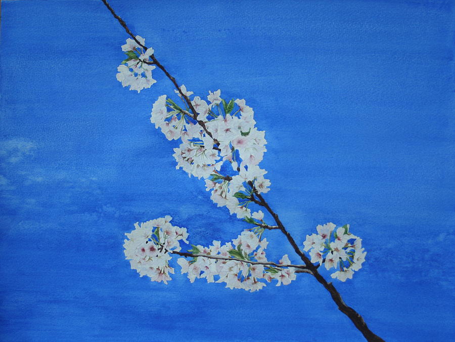 Memories of Spring Painting by Monika Degan