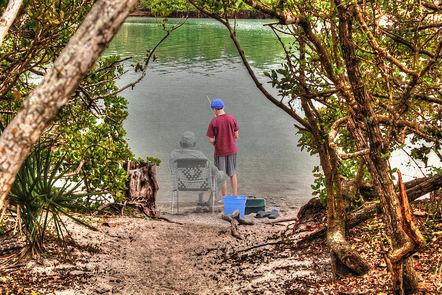 Memories of the Fishing Hole by Ric Potvin Memories of the Fishing Hole by Ric Potvin