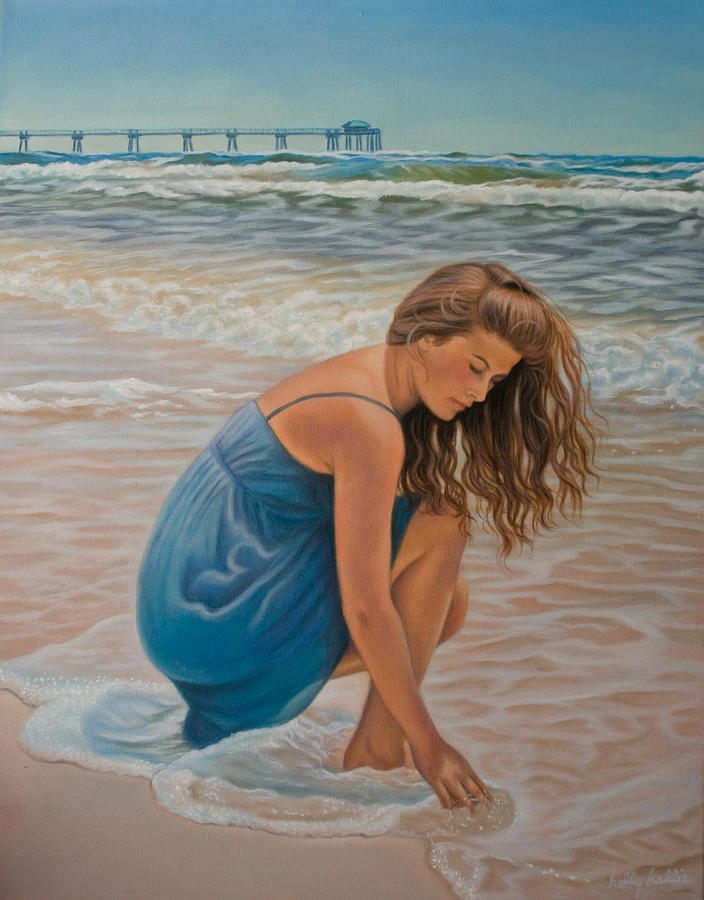 Memories of the Sea Painting by Holly Kallie