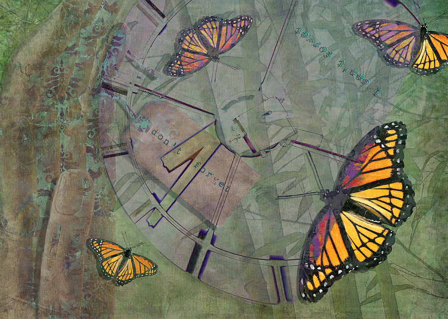 Butterfly Photograph - Memory is Fleeting Memories Persist by Marianne Campolongo