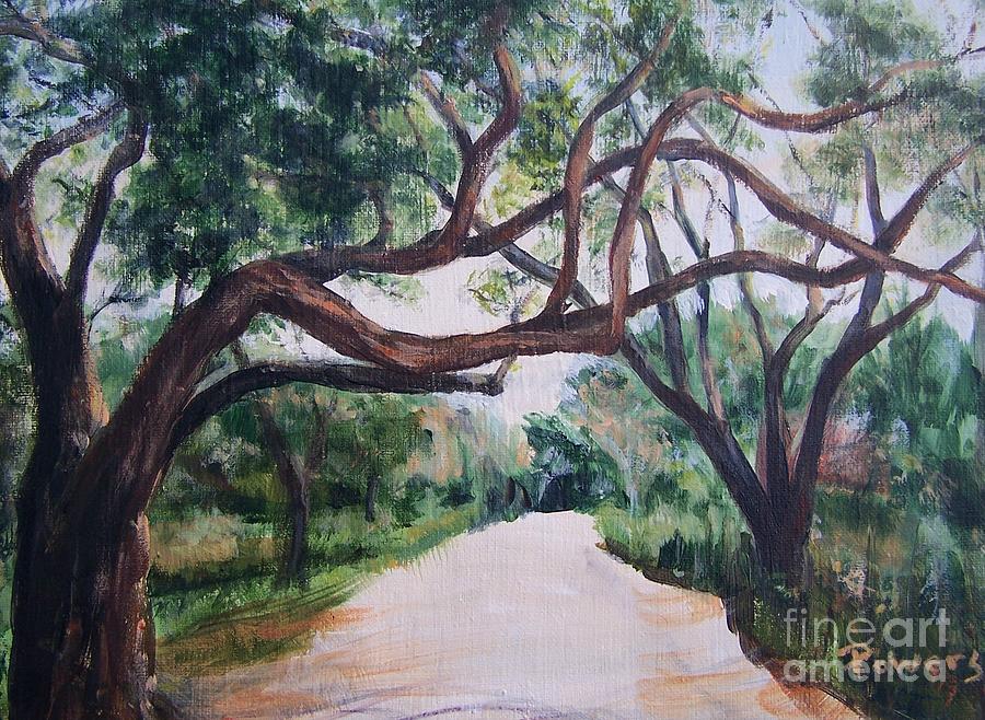 Memory Lane Painting by Mary Lynne Powers