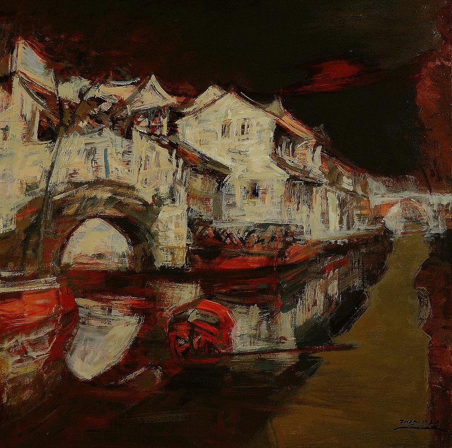 memory of hometown No.1 Painting by Zheng Li
