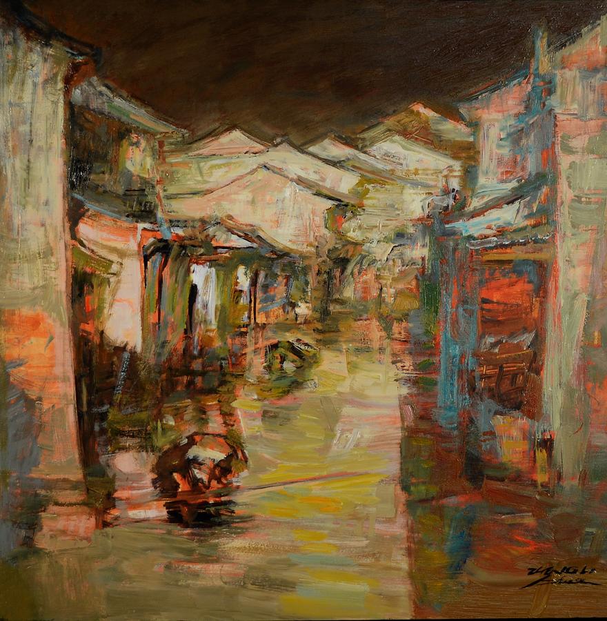 memory of hometown No.9 Painting by Zheng Li