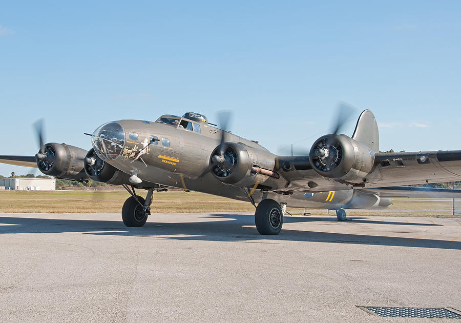 Memphis Belle Ready For Take-Off Photograph by John Black