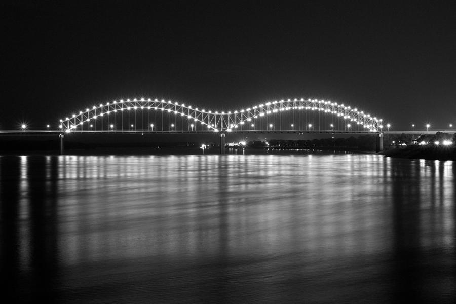 Memphis Photograph - Memphis Bridge by Mark Faust