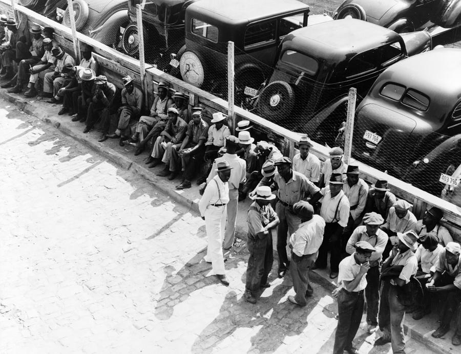 Memphis Unemployed, 1938 Photograph by Granger