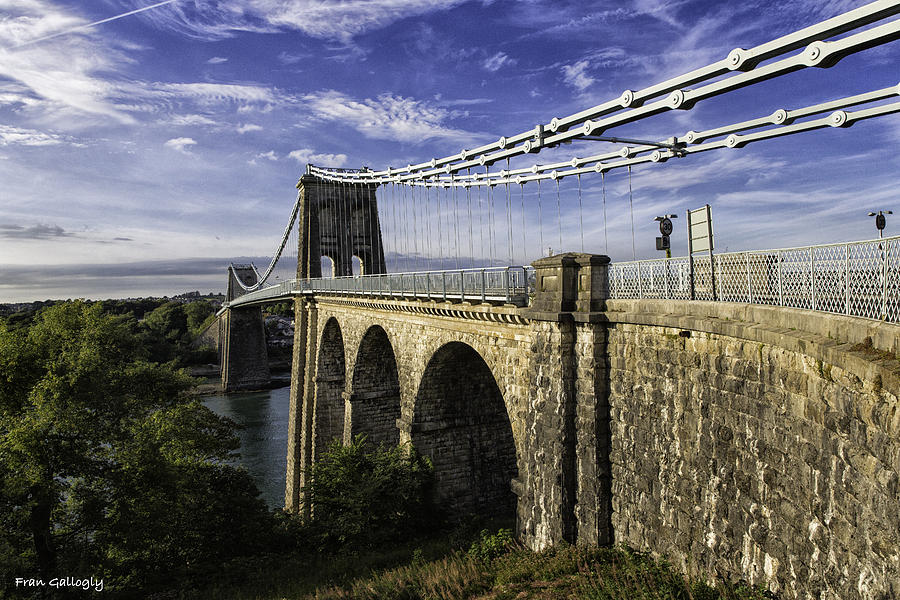 Menai Bridge Wales Photograph by Fran Gallogly