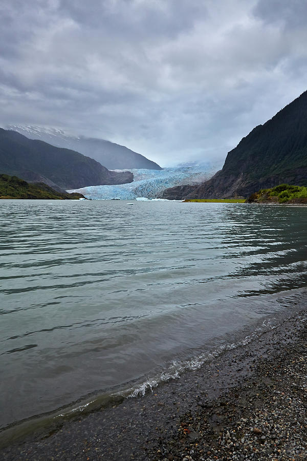 Mendenhall Glacier And Lake, Juneau Photograph by 1photodiva