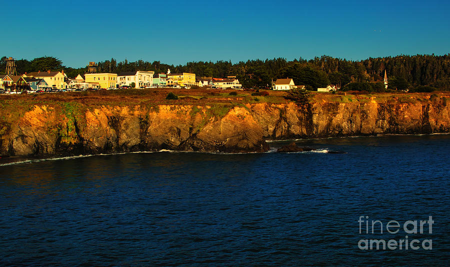 Mendocino Skyline Photograph by Paul Gillham