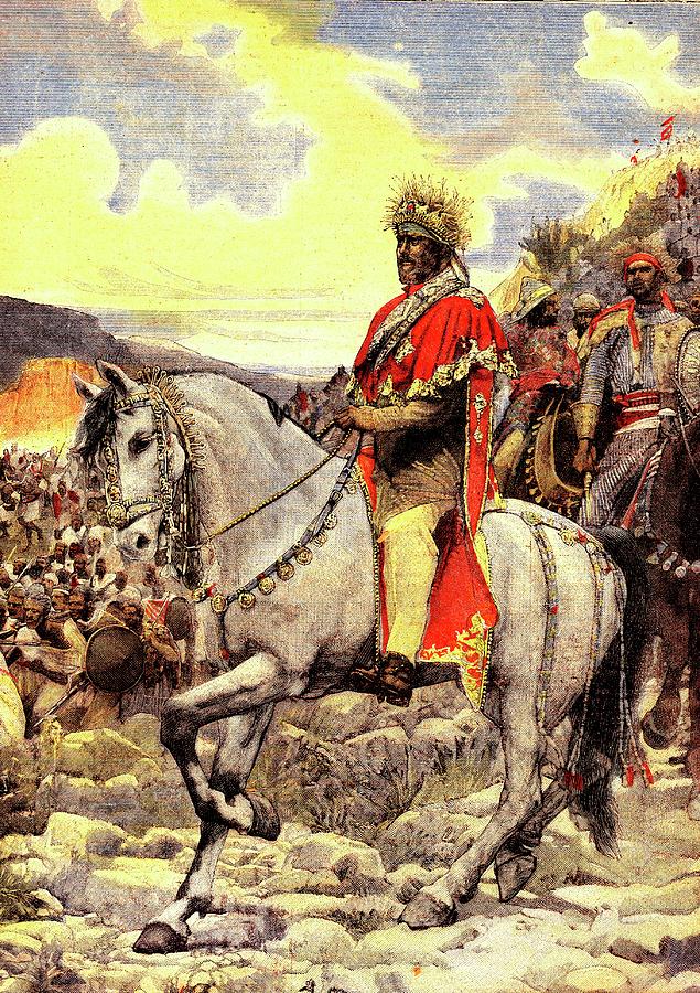 Menelik II Of Ethiopia Photograph by Collection Abecasis/science Photo Library