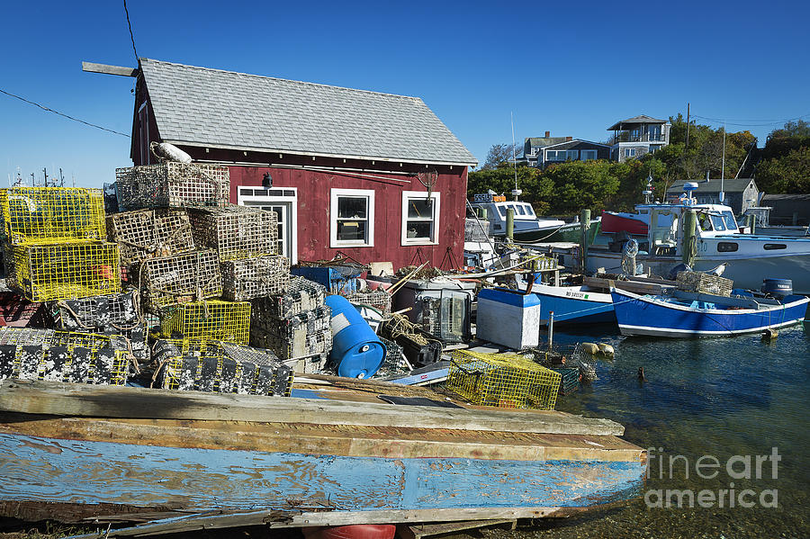 Menemsha Fishing Shack Photograph by John Greim - Fine Art America