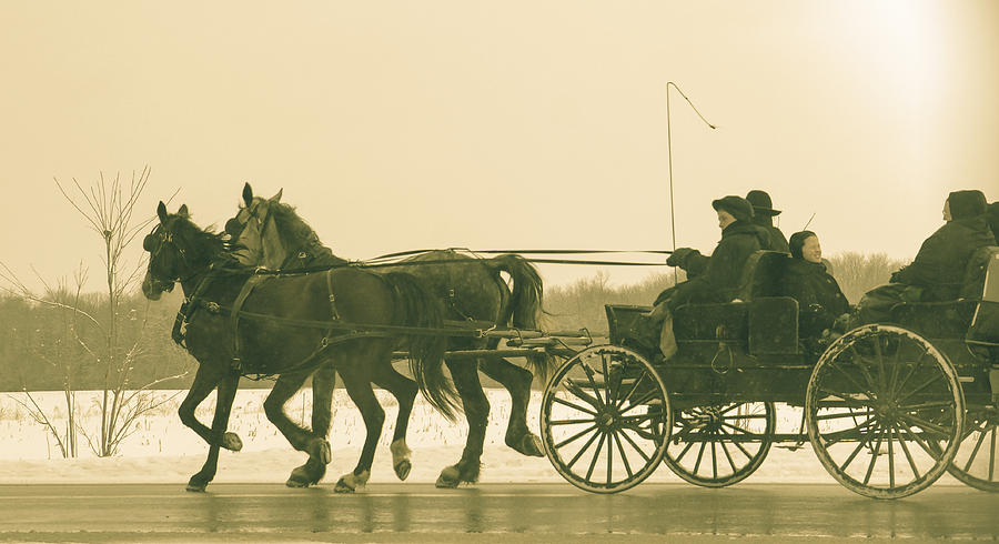 Mennonites Photograph by Nick Mares