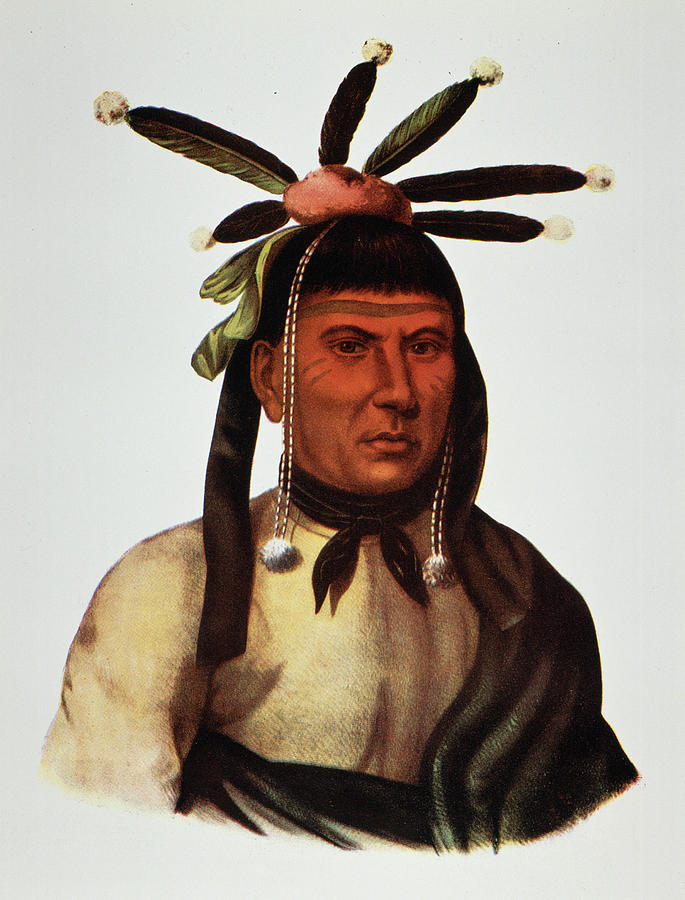 native american chief face