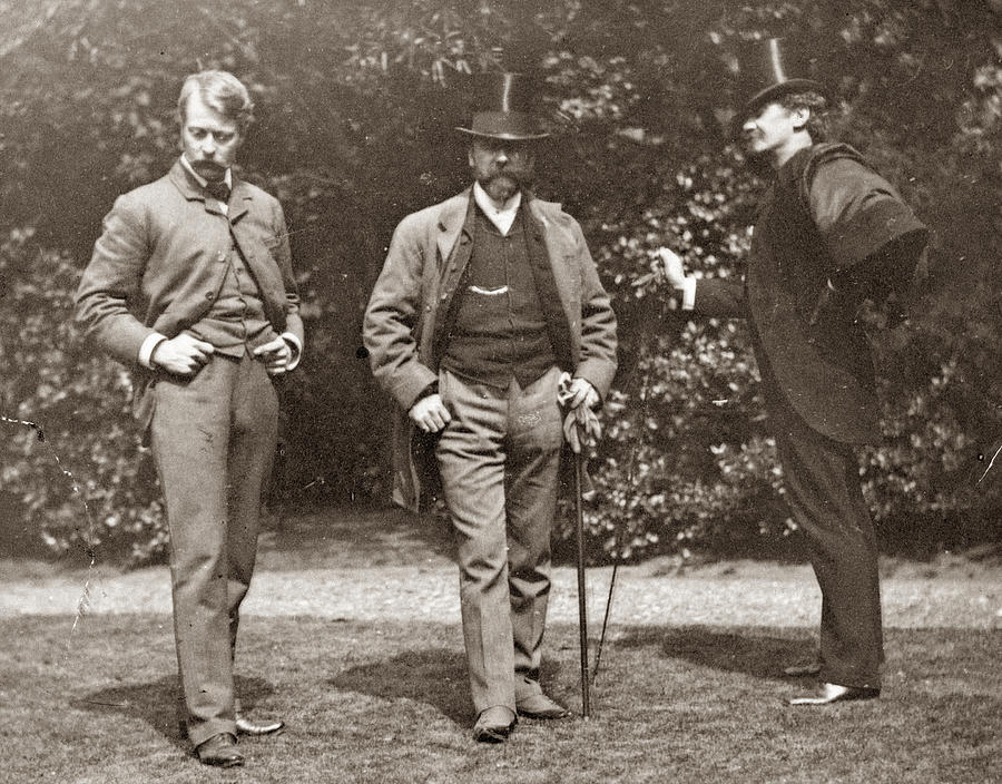 Menpes, Chase, And Whistler Photograph by Granger