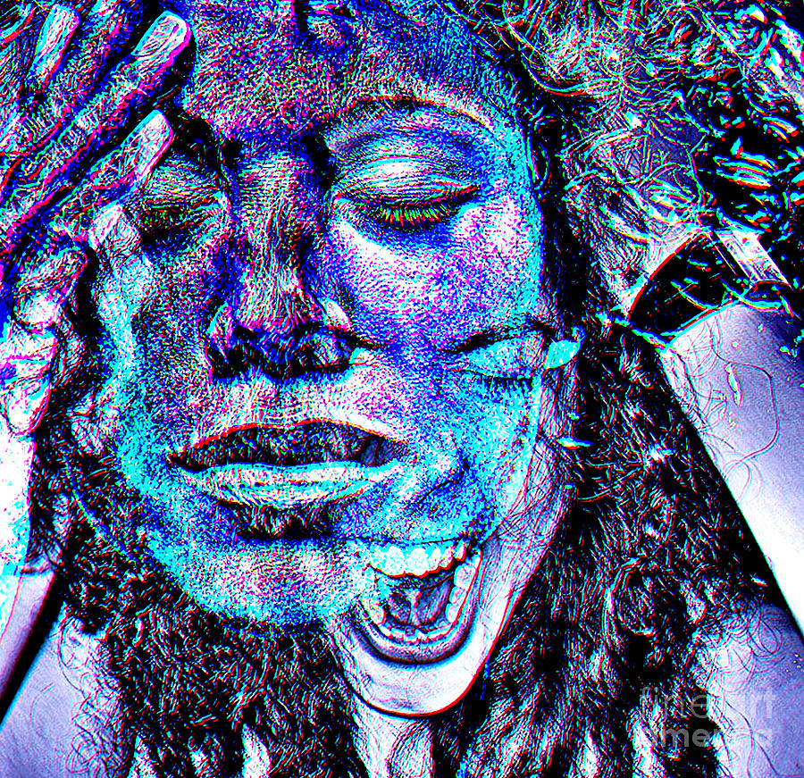 Woman Digital Art - Mental Adversity by Kandayia Ali Woman Digital Art - Mental Adversity by Kandayia Ali