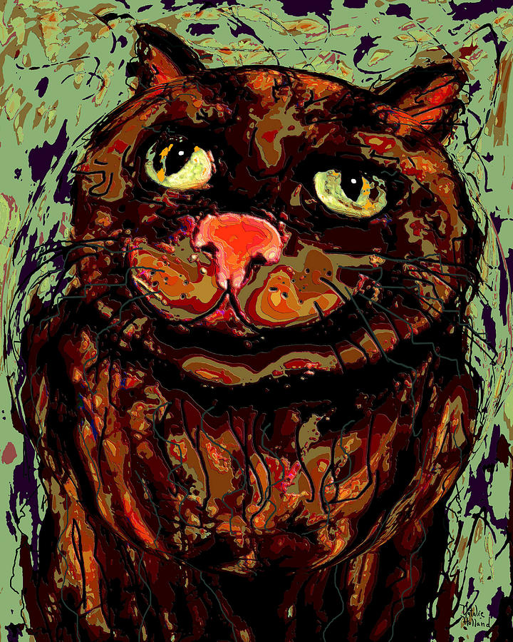 Cat Mixed Media - Meow by Natalie Holland